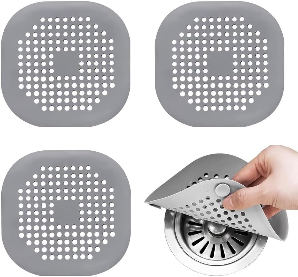 Bathroom Drain Hair Catcher Bath Stopper Plug Sink Strainer Filter Shower Covers