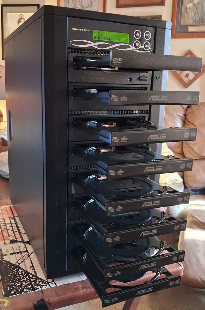 Spartan Edge 1 to 7 DVD Duplicator+RW