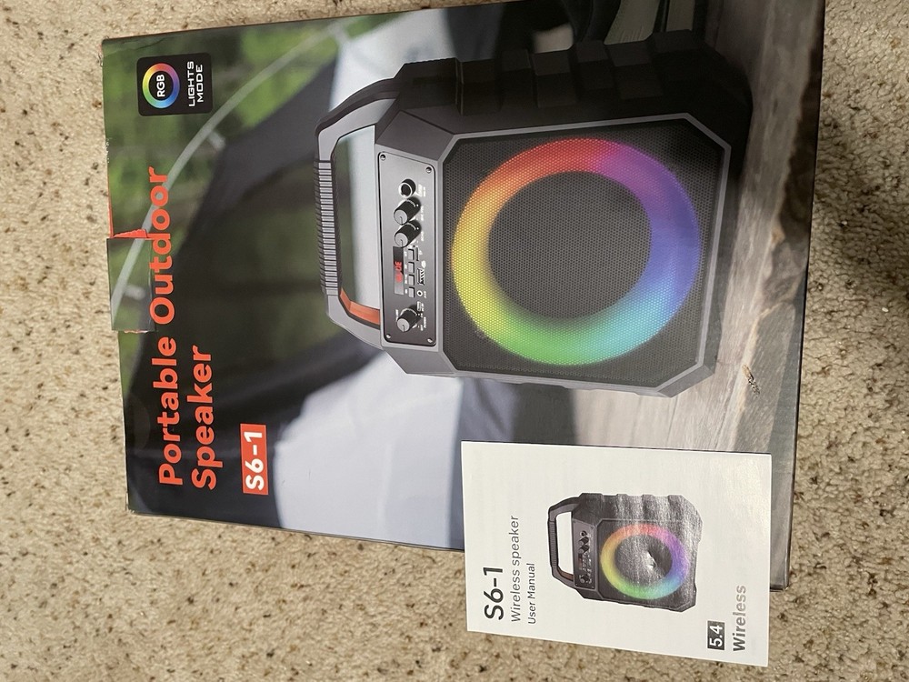 Portable Karaoke Speaker With Mics