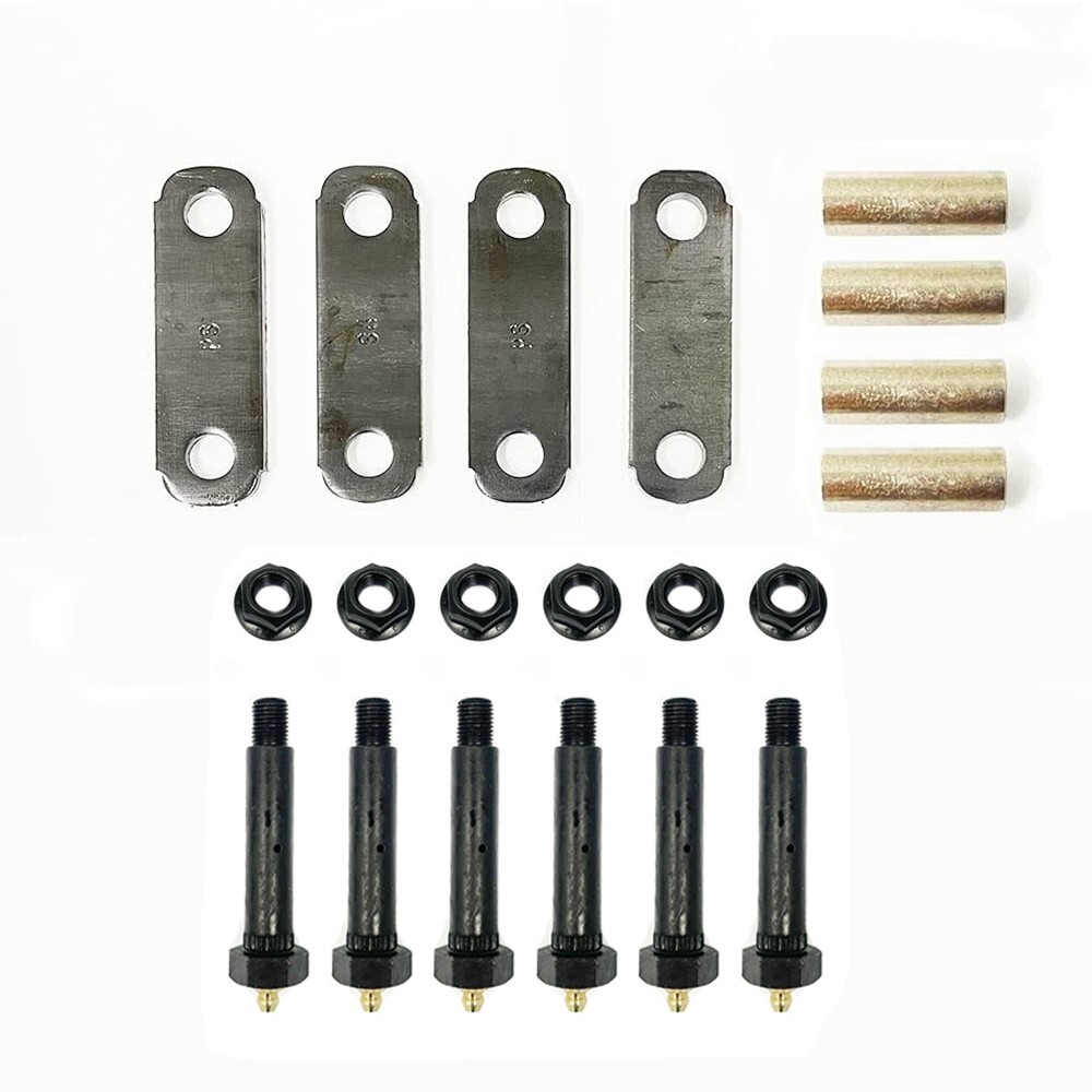 Southwest Wheel Max Single Trailer Axle Shackle Kit for Double Eye Spring
