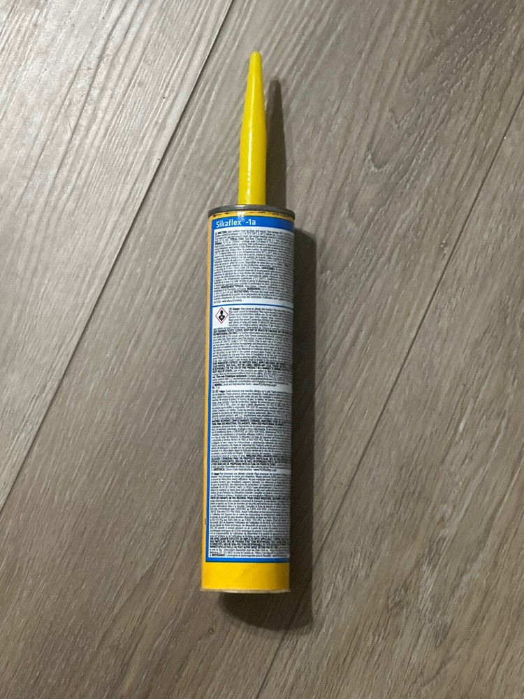 6 Pack Sikaflex 1A Polyurethane Construction sealant Caulk, Limestone, In Date