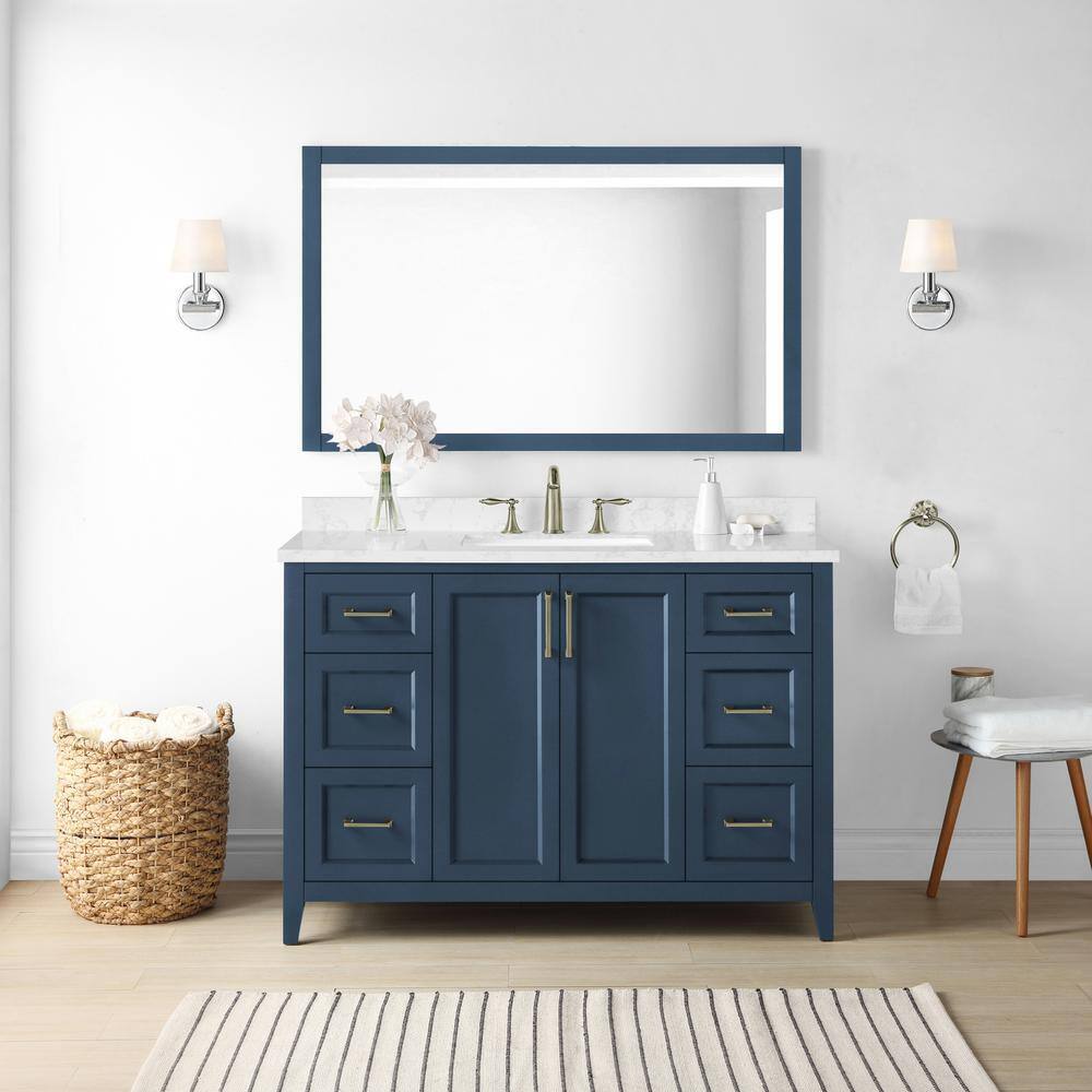 Home Decorators Collection Madsen 48 in. W x 30 in. H Rectangular Framed Wall
