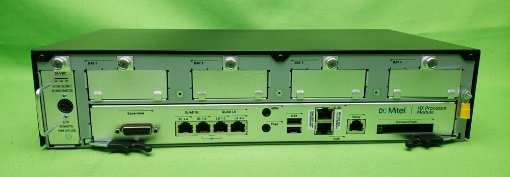 Mitel HX 5000 Processor Module Controller Base Rack Mountable 50006791 W/Bracket