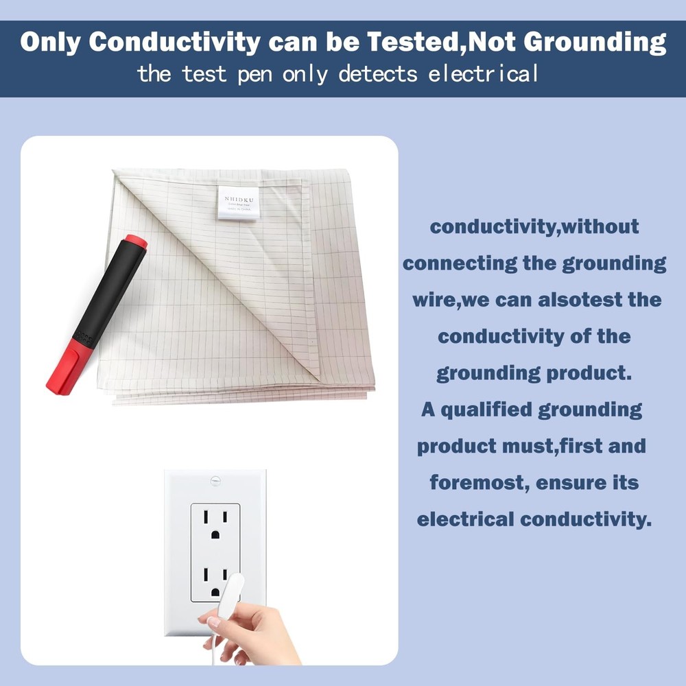 Conductivity & Grounding Pen for Earth Connection Verification