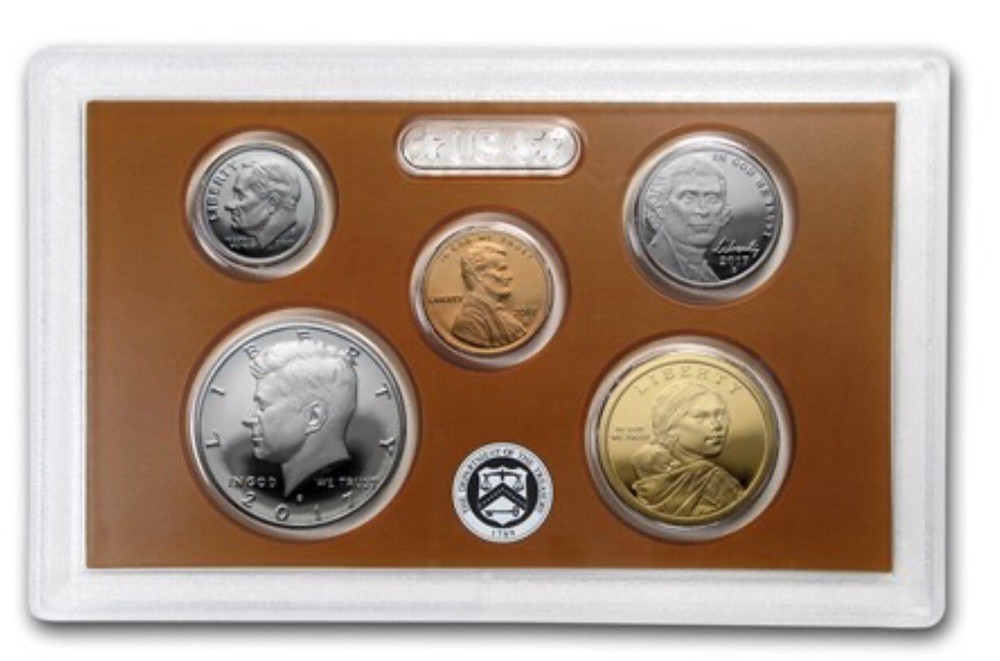 2017 Clad Proof Set U.S. Mint Original Government Packaging OGP COA