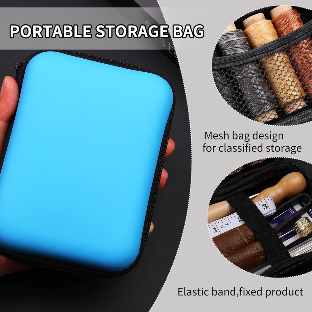 MORFEN Leather Sewing Kit, Stitching Kit Multicolor (Standard Kit)