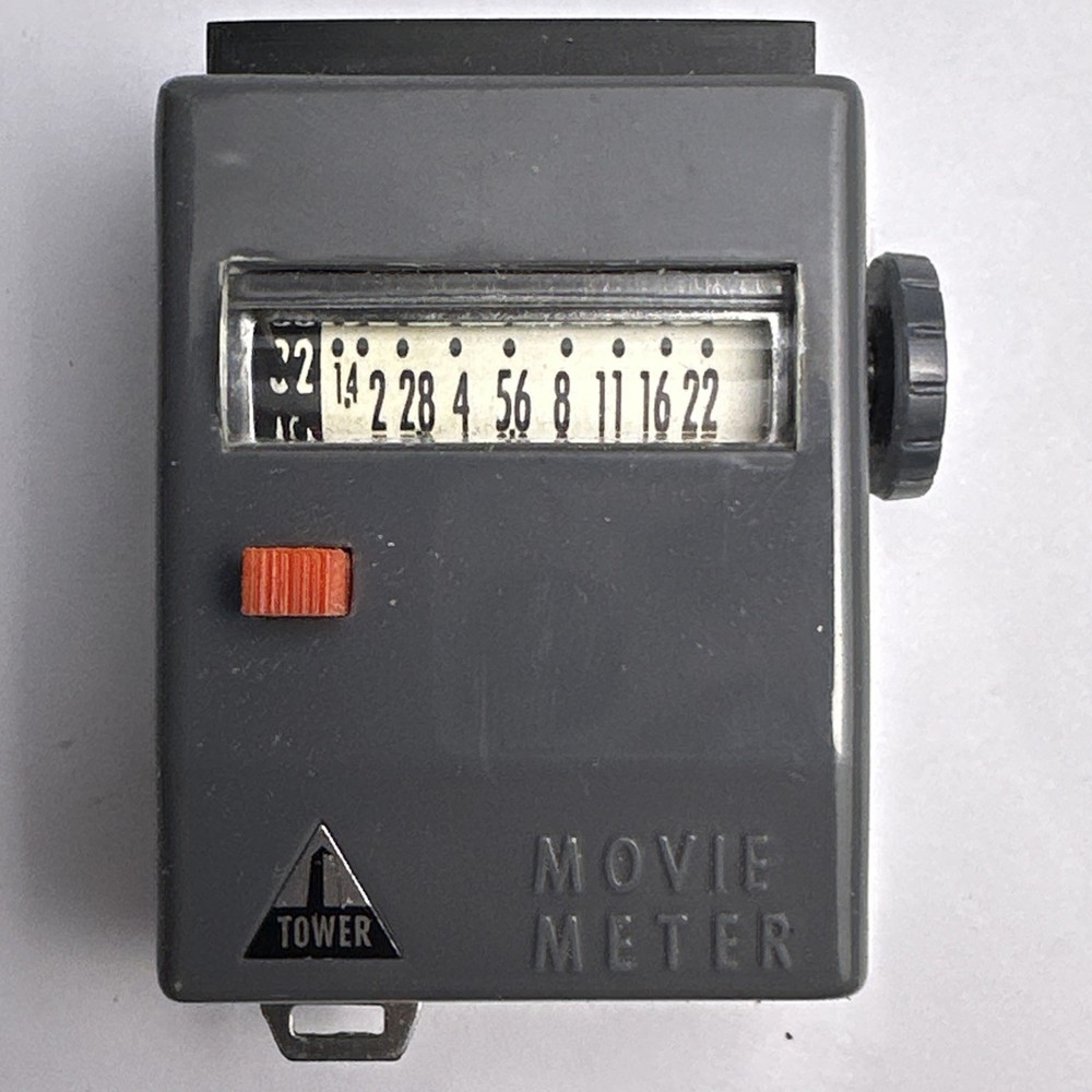 Tower Light Exposure Meter Sears & Roebuck Model 8895 With Box and Case