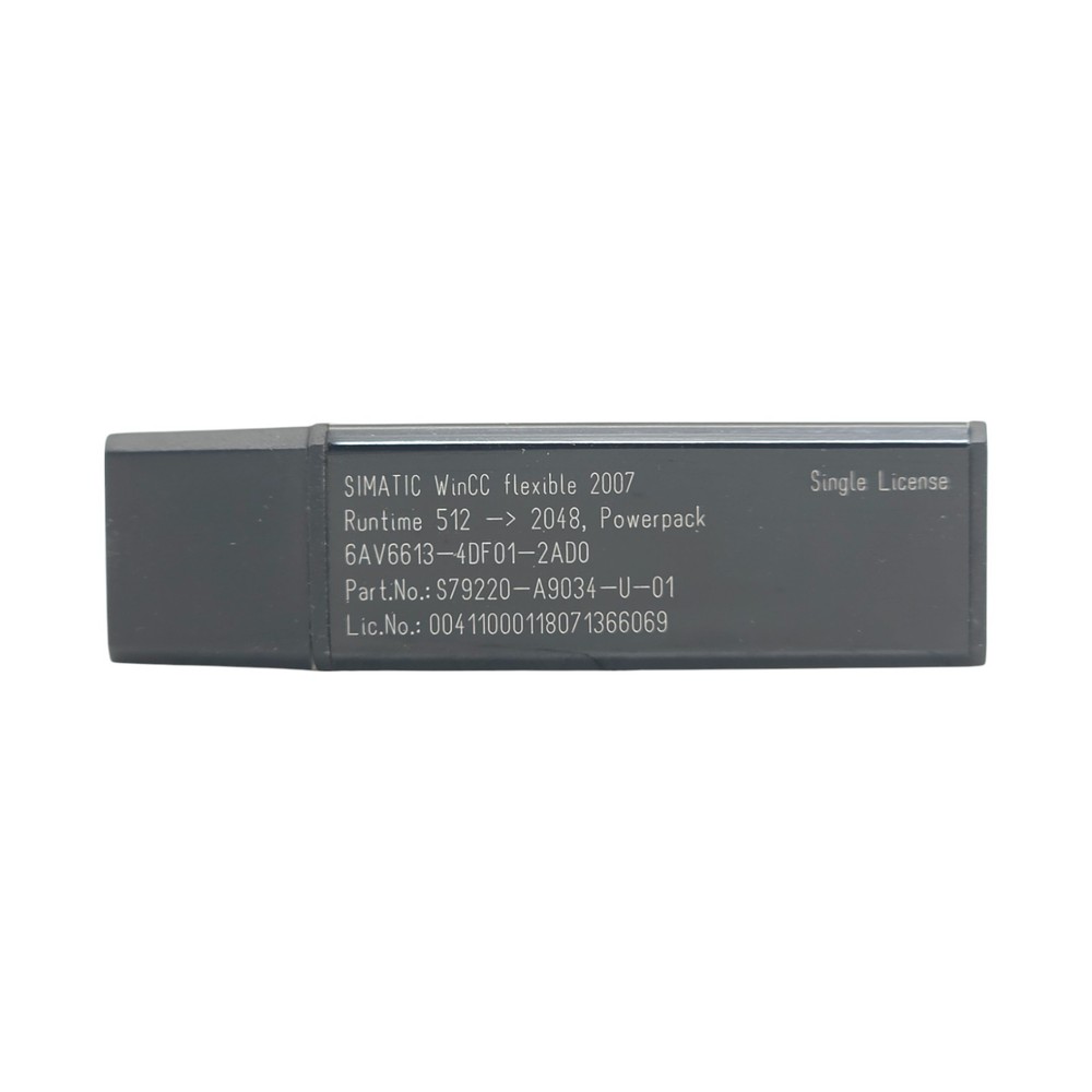 SIEMENS 6AV6613-4DF01-2AD0 RUNTIME SOFTWARE