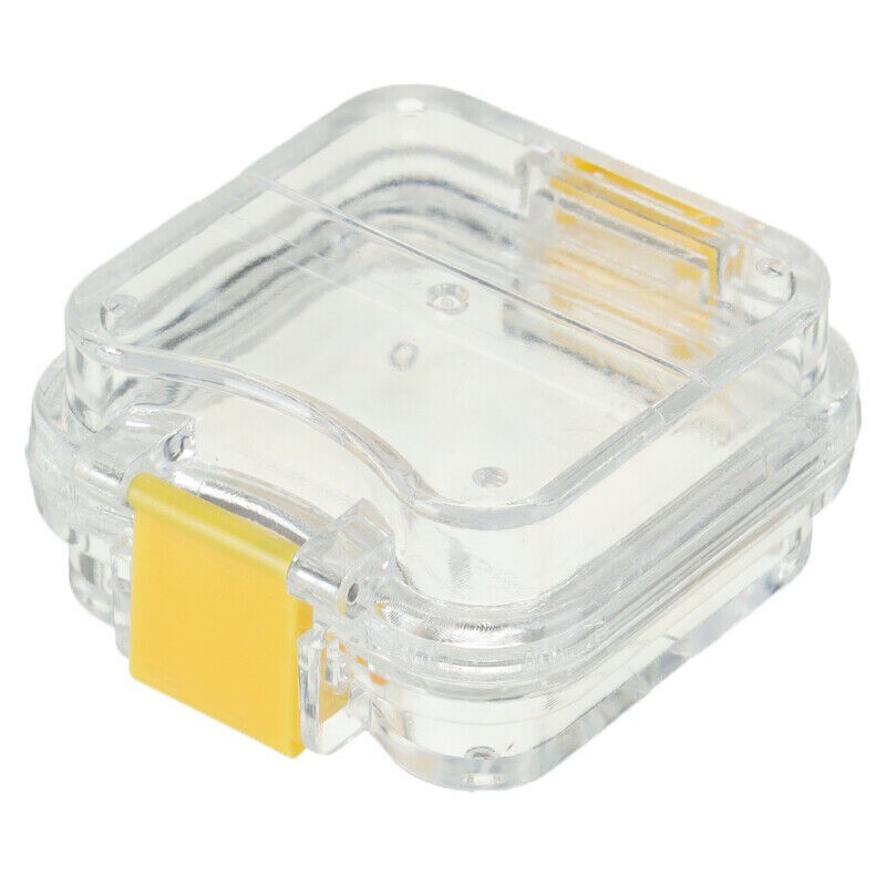 50 Boxes Dental Denture Storage Box Case Protector Container With Film Membranes
