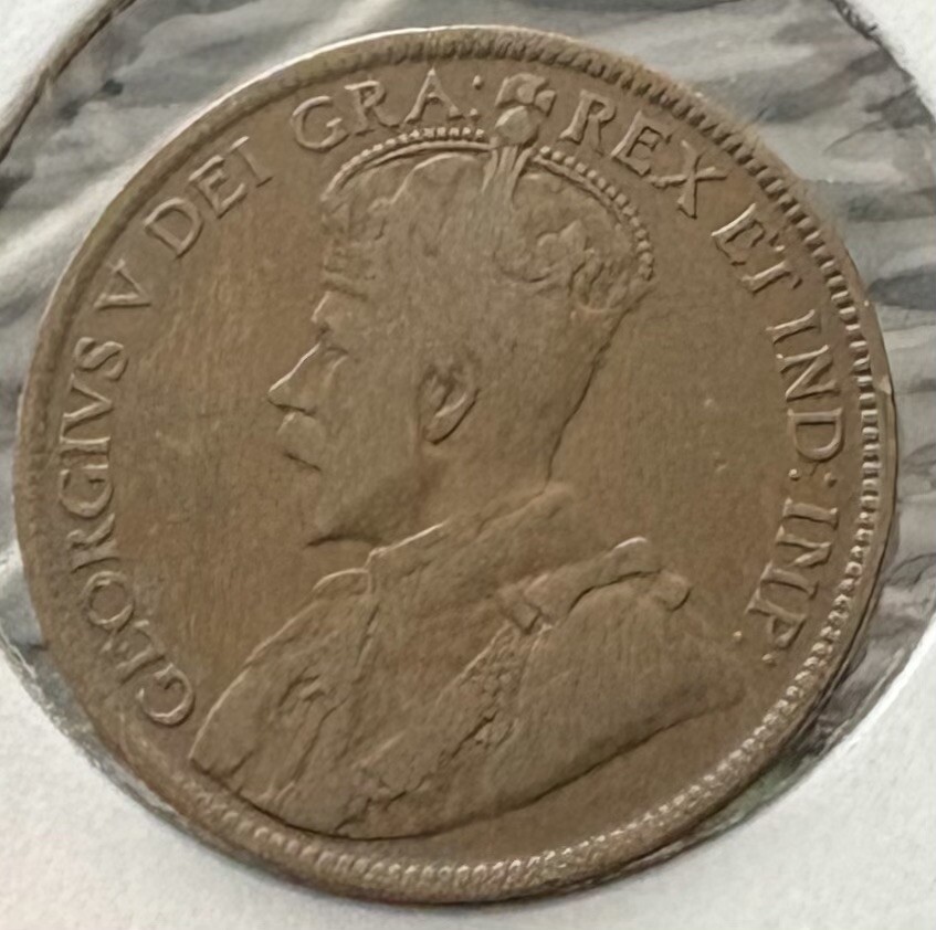 1919 Canada One Cent 1 Large