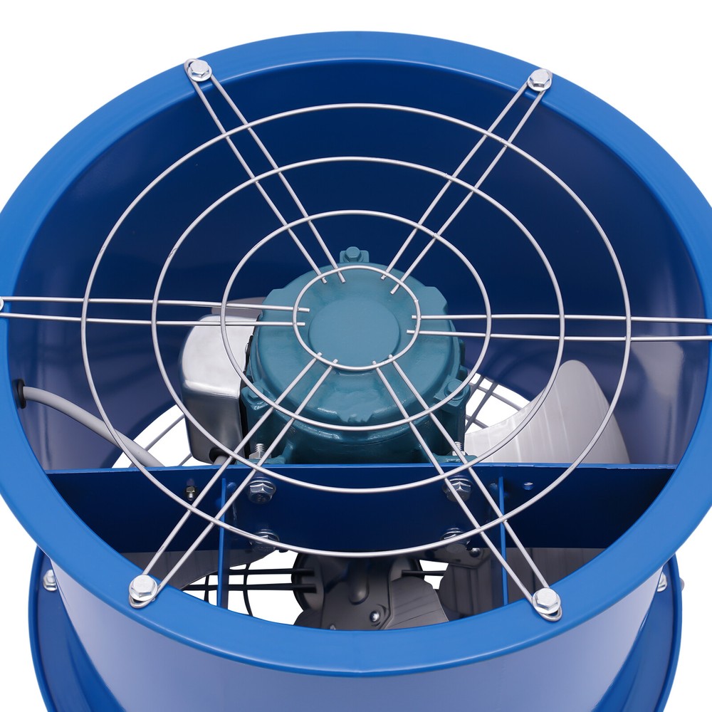 Portable Extractor Fan Blower Spray Booth Paint Workshop Ventilation Exhaust