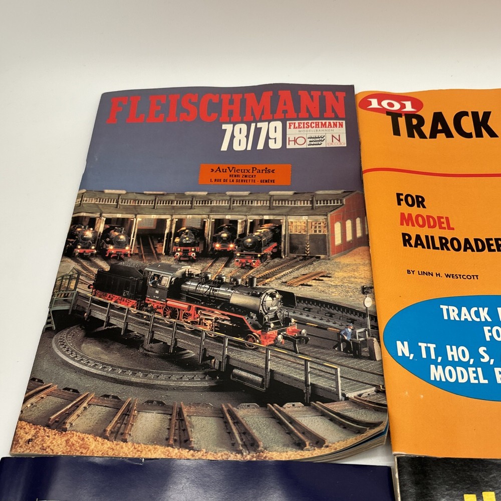 Vintage Train Five (5) Magazine Lot!