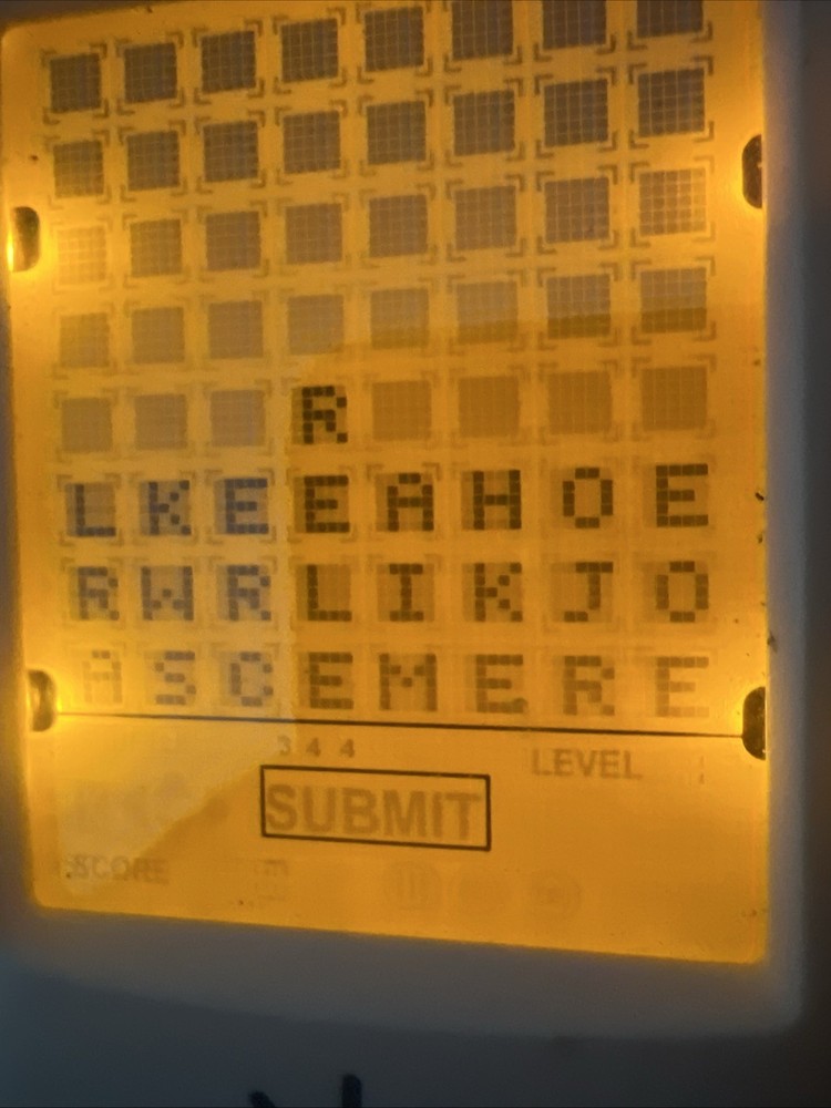 TechnoSource Illuminated W.O.R.D Handheld The Ultimate Word Game Collection