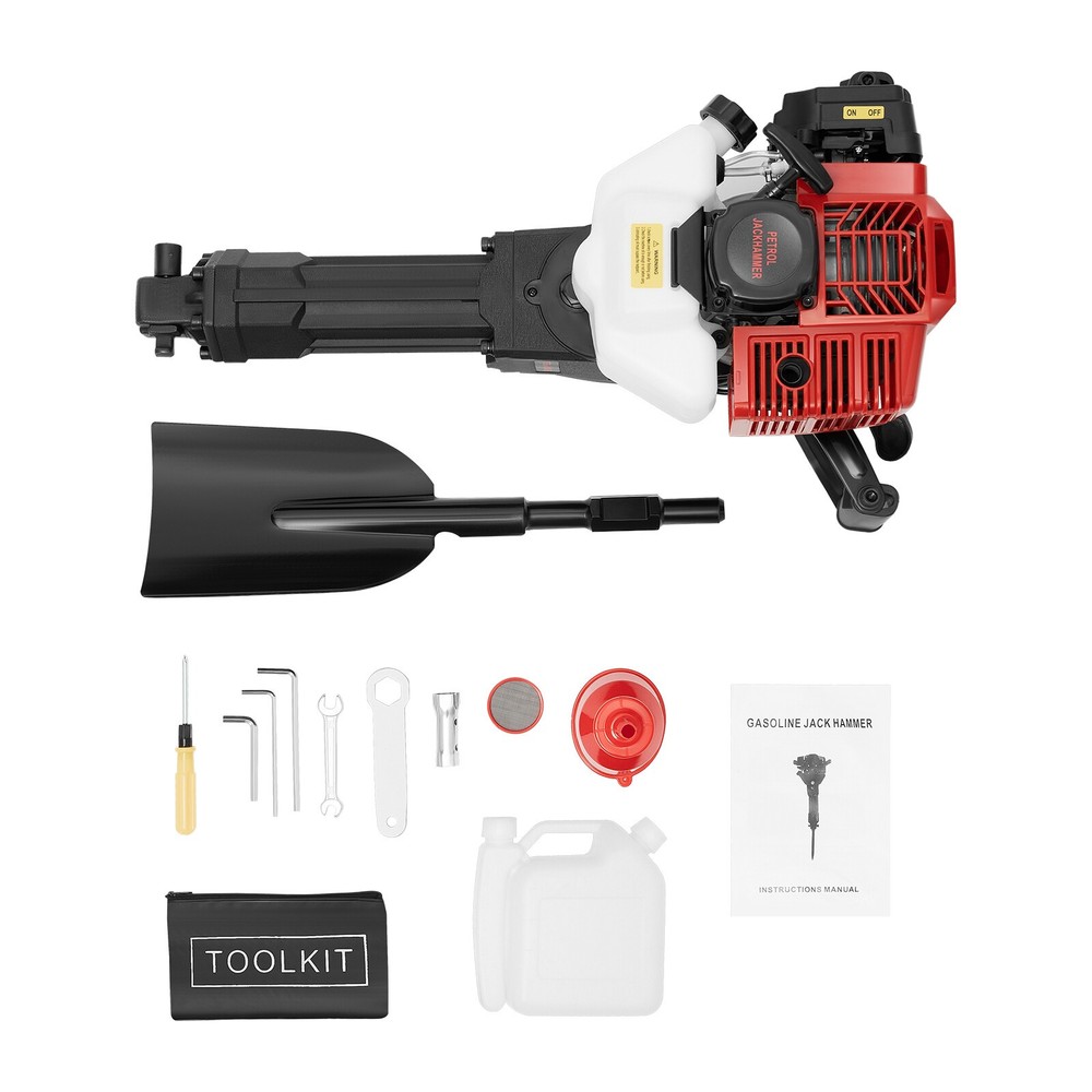 Handheld Trencher Digger Machine 52CC 2Stroke Garden Tree Digger Digging Machine