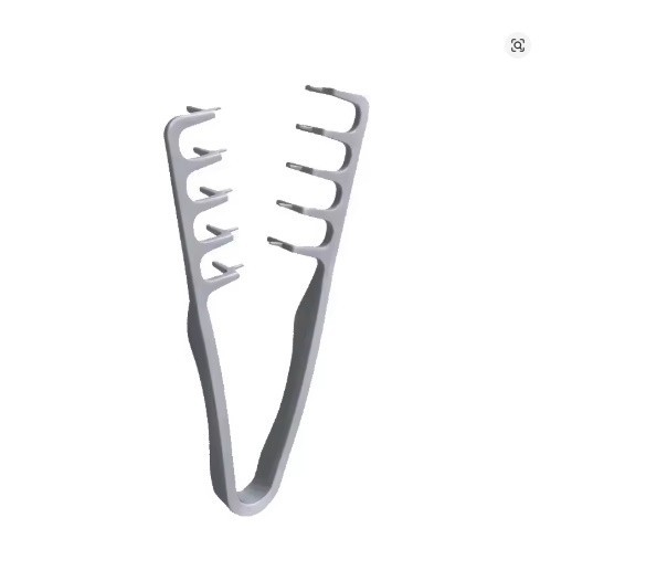 Wide-Tooth Hair Comb Volumizing Curling Styling Tool