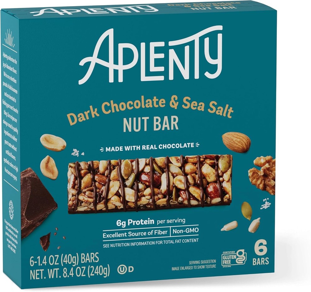 Dark Chocolate and Sea Salt Nut Bar