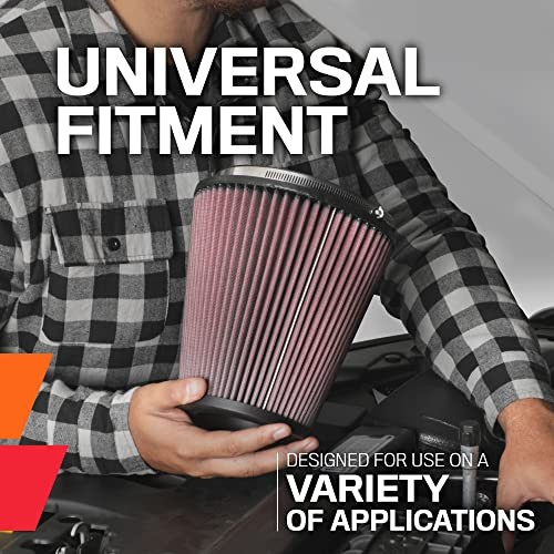 High-Flow Original Lifetime Universal Clamp-On Air Filter: Performance,