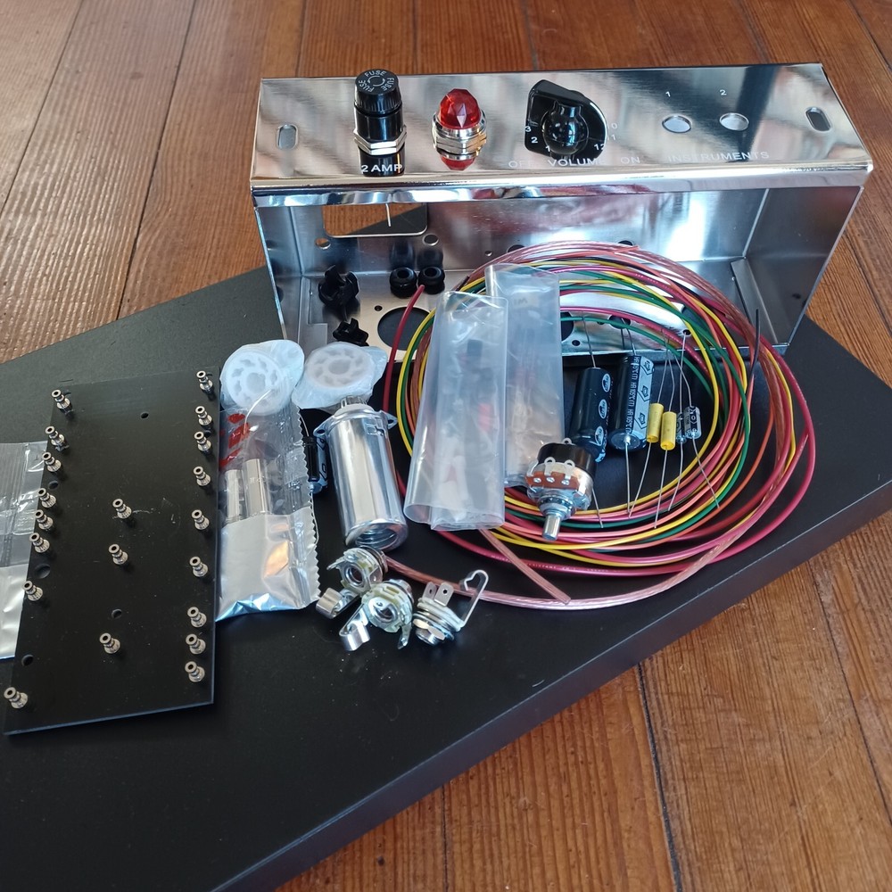 Boot Hill Amps 5F1 Champ Chassis kit Mallory Caps