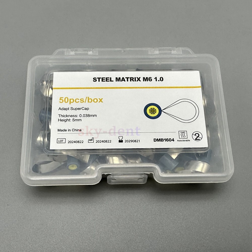 M6 Dental Reel Type Matrix Bands Contoured Anatomically Matrices Soft 0.038/5mm