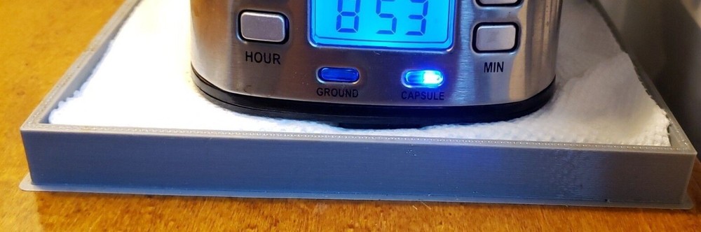 Base/Spill Catcher for Single-Serve Coffee Maker