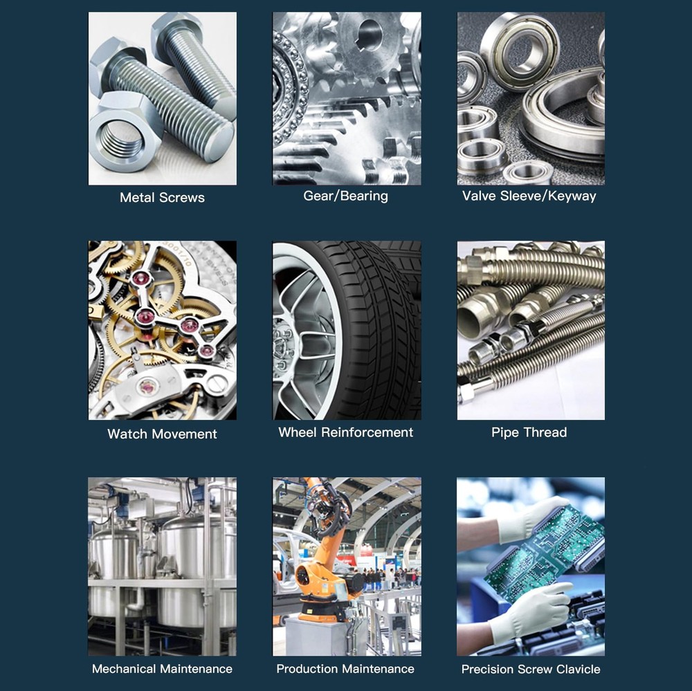 Blue 243 Threadlocker Removable Thread Lock Glue for Nuts Bolts Fastener