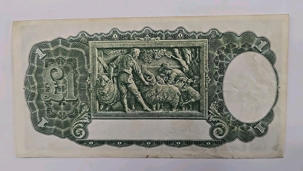 One Pound Australia Note