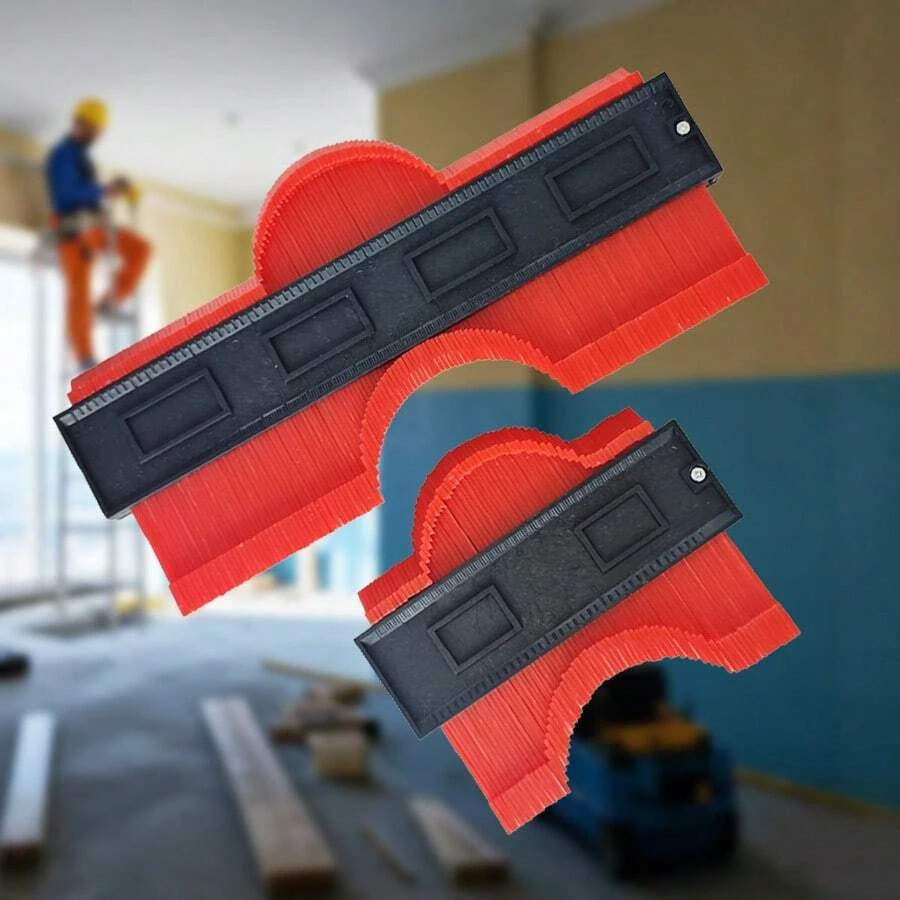 Contour Gauge Tool, Precision Profilometer Tool Set, Adjustable Profile Scribing