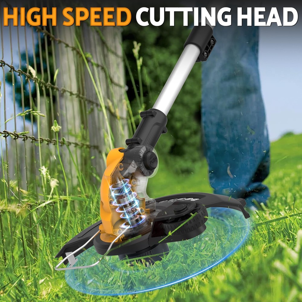 3 in 1 Cordless String Trimmer (No Battery) Compatible with Dewalt 20V Max Ba...