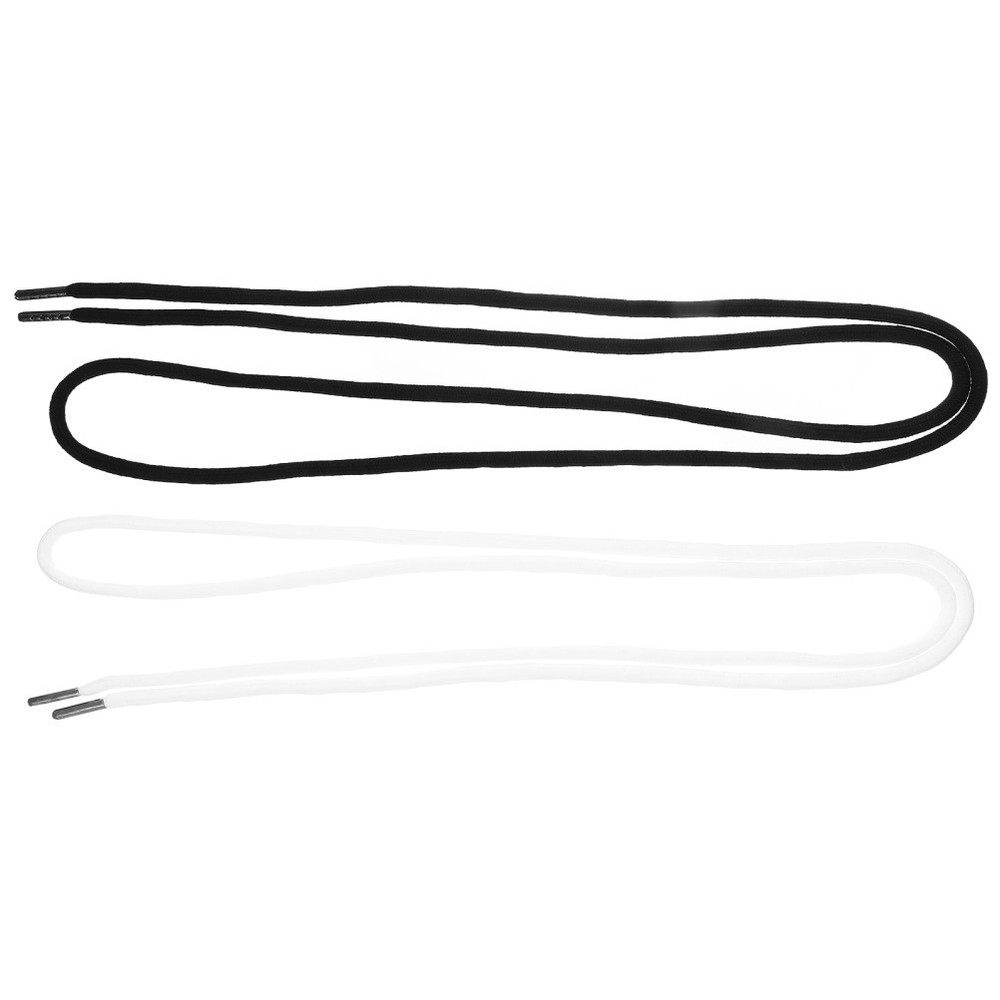 Drawstring Cord for Sweatpants Soft Cotton Rope Black Drawstrings