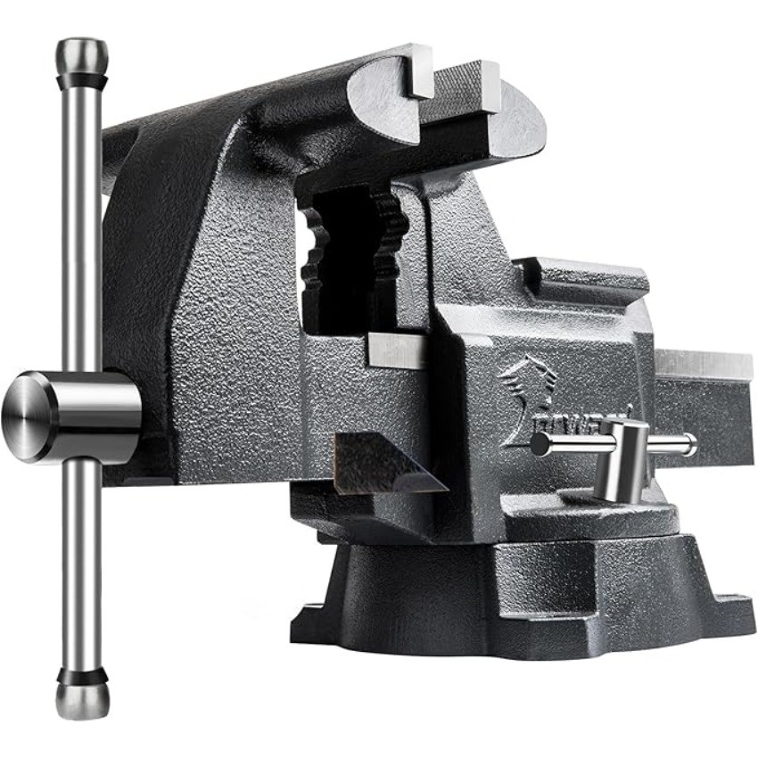 Forward CR80A 8 Inch Bench Vise Heavy Duty Vice with Anvil