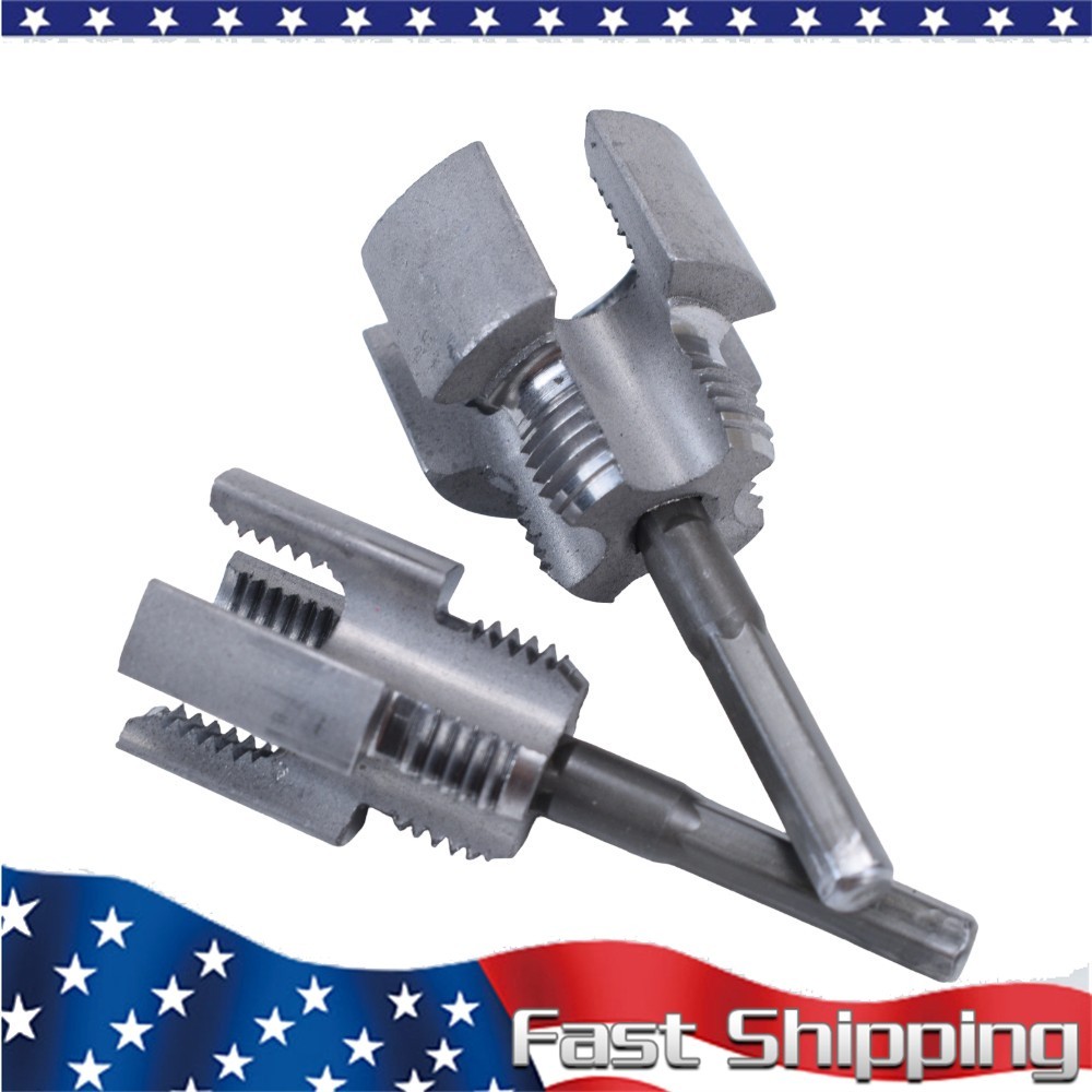 PVC Pipe Threader Kit With Internal & External Threading Tool - USA Standard