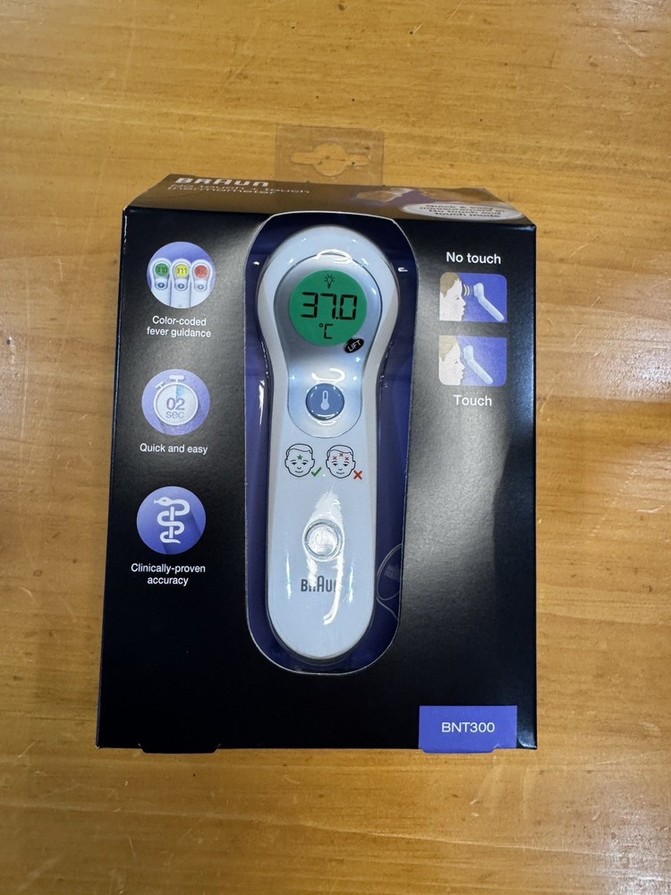 Braun Thermometer No Touch + Touch New In Box Sealed