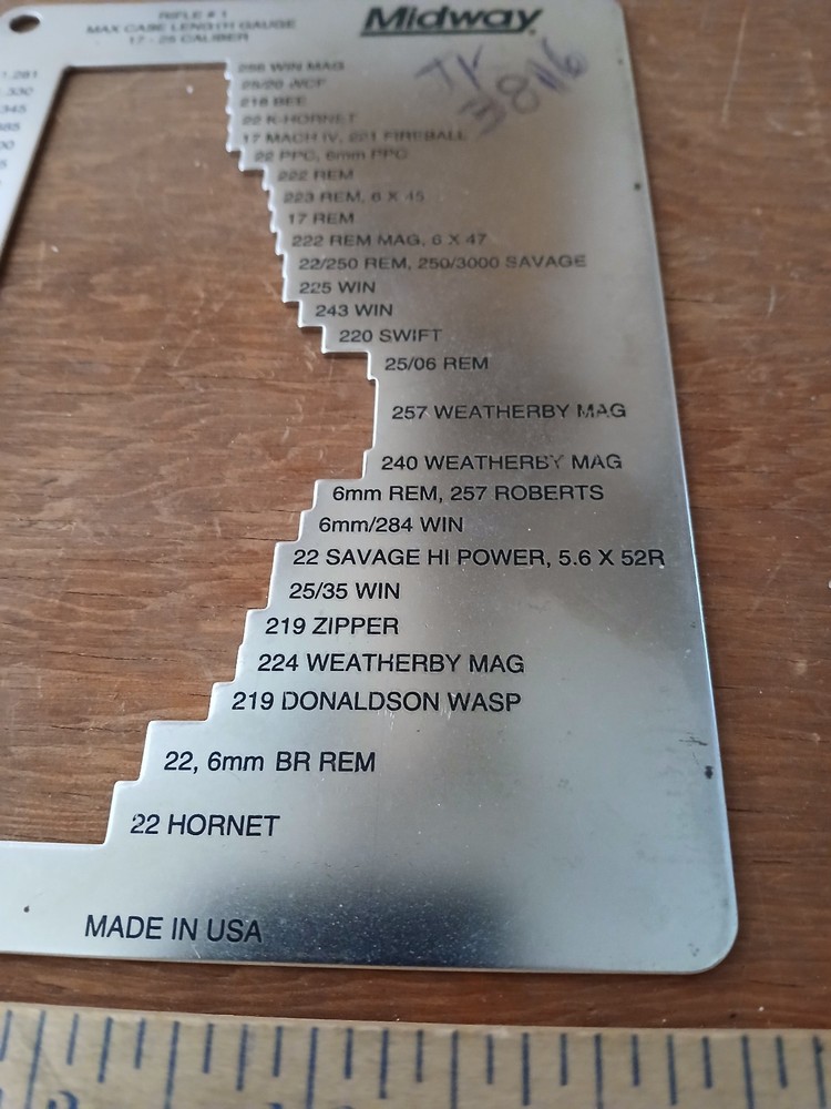 Midway Case Length Gauge - NOS