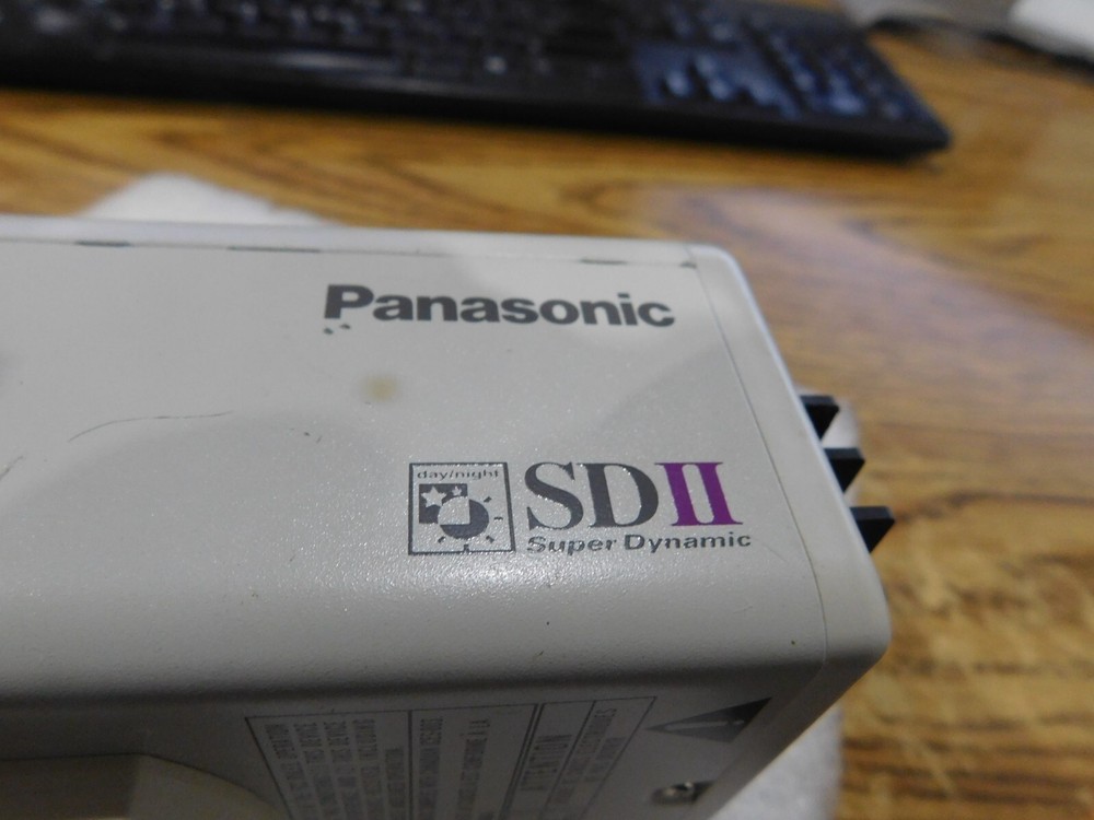 Panasonic SDII Super Dynamic CCTV Camera. Model: WV-CP474 with Tamaron Lense.