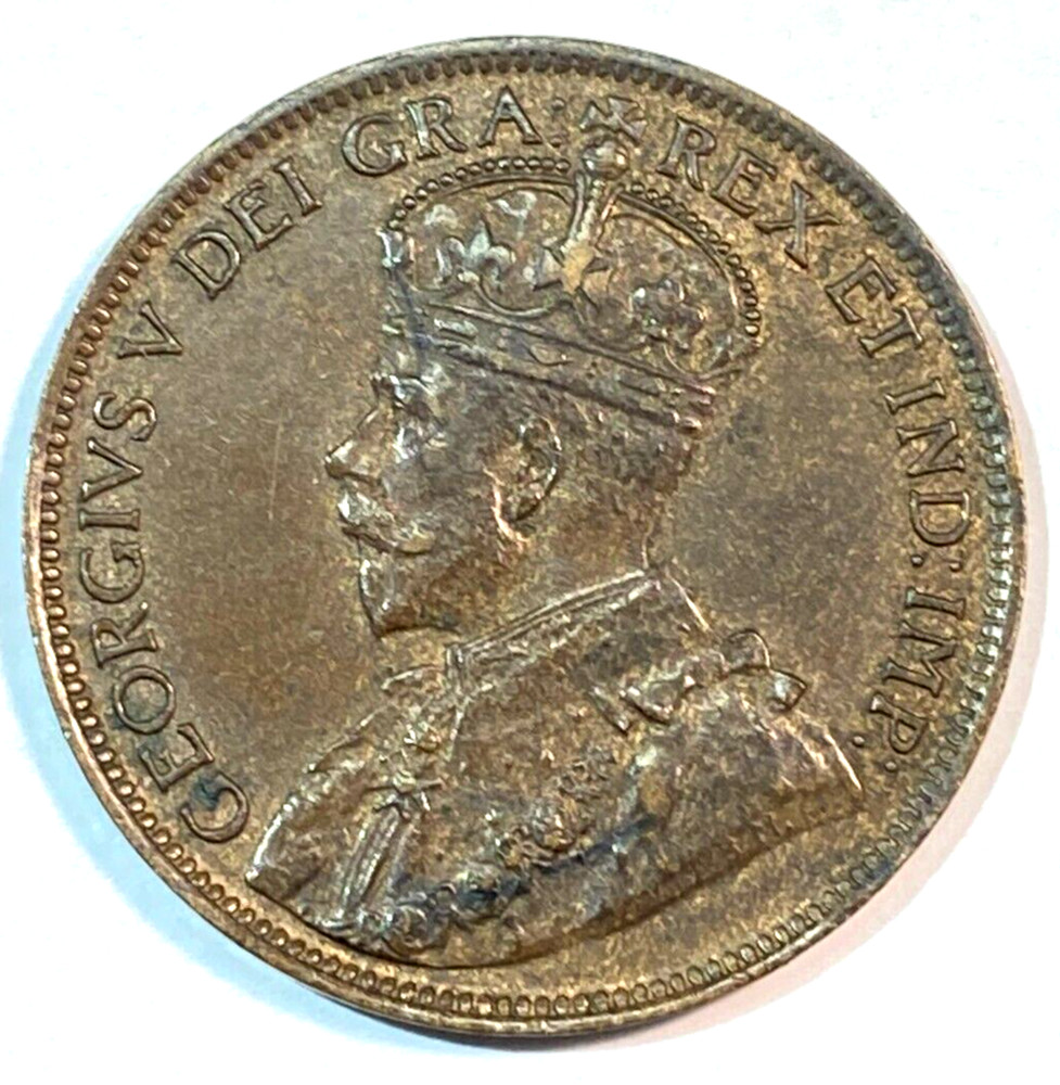 1918 Canada Large Cent Nice Original Brown Unc. CHRC