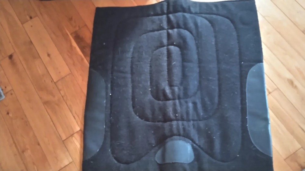 Weaver Felt Saddle Pad Western All Purpose Black 32x30