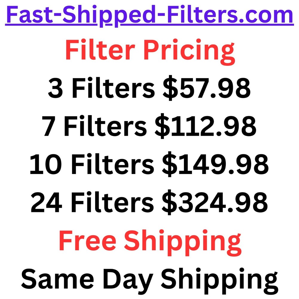 Fast-Shipped-Filters 3 Pack Replacement Compatible Dynamic OH1010 Console