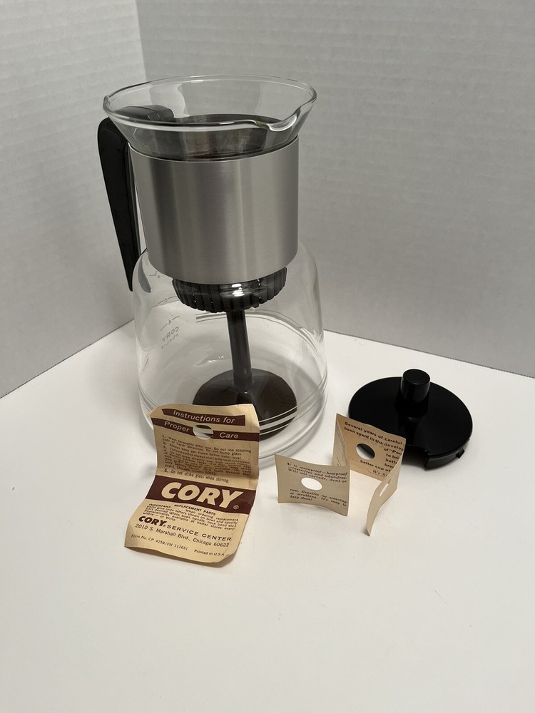 Vintage Cory DGPL-4 Glass Coffee Percolator