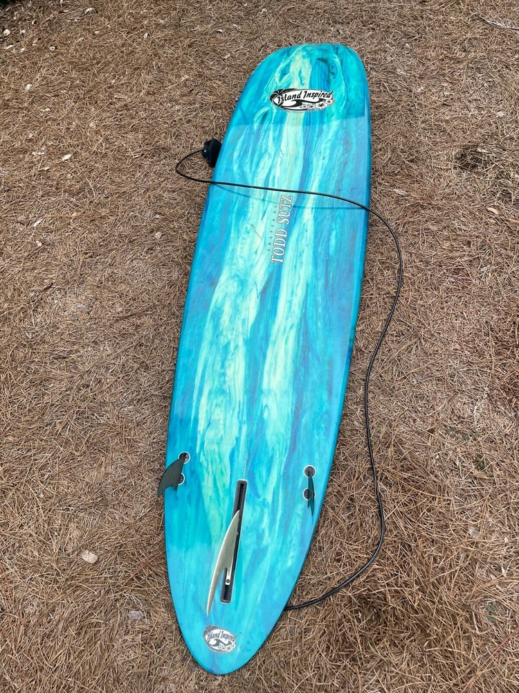 Custom Todd Sutz Island Inspired 8'0" Long Board