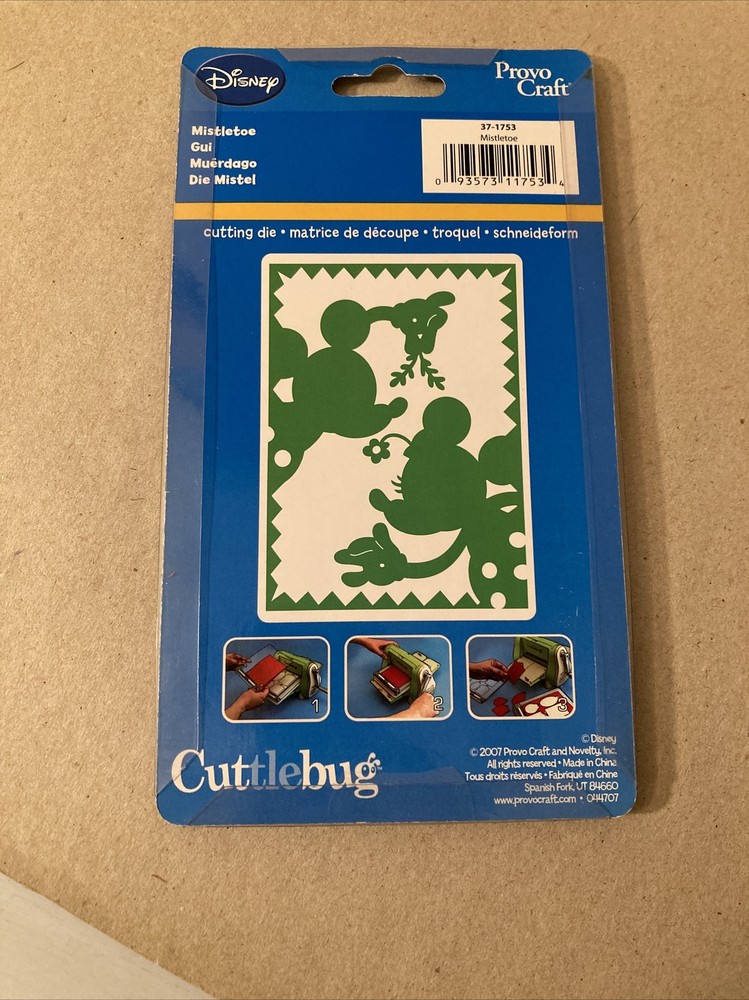 DISNEY MICKEY MOUSE ARIEL NEMO CUTTLEBUG CUTTING DIE PROVO CRAFT (7)