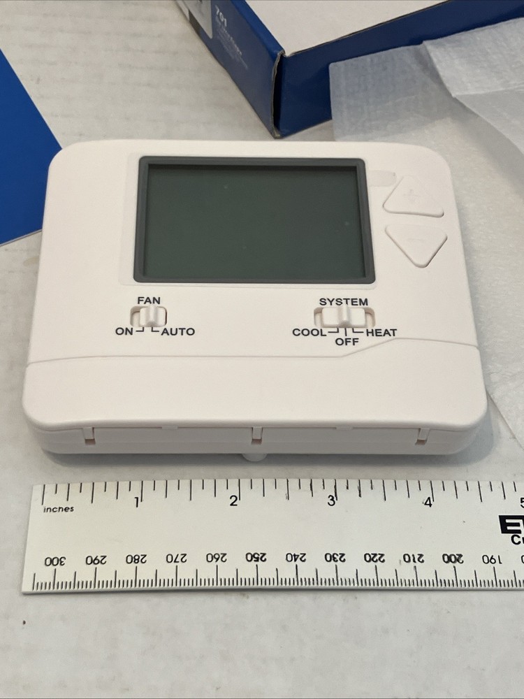 SW701 Digital Thermostat with Large LCD Display Non-Programmable Single Stage