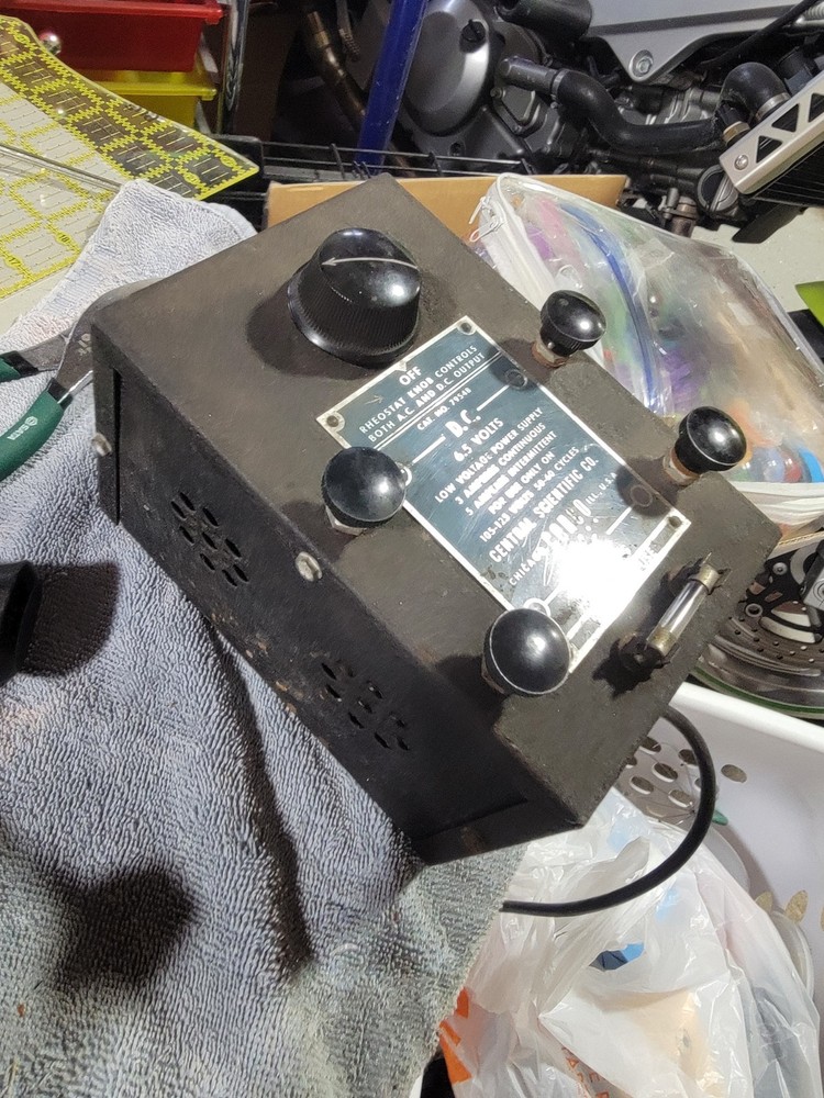 Old CENCO variable reostat.