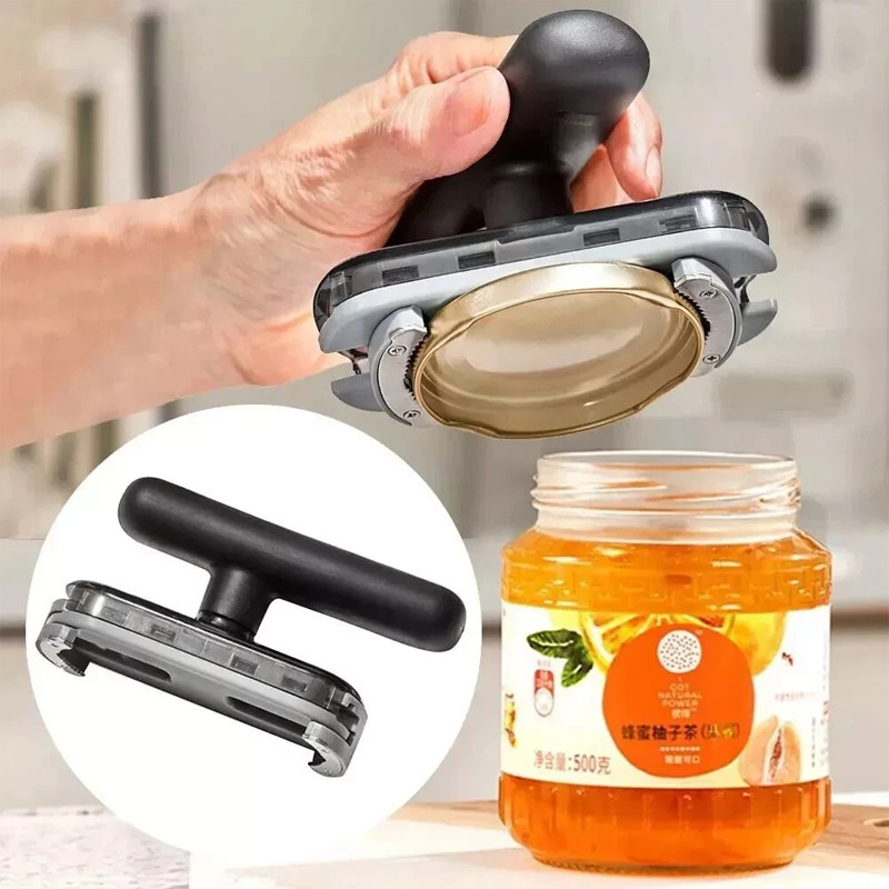 1PC Easy-Grip Jar Opener Tool for Effortless Lid Removal-Perfect for Weak Hands