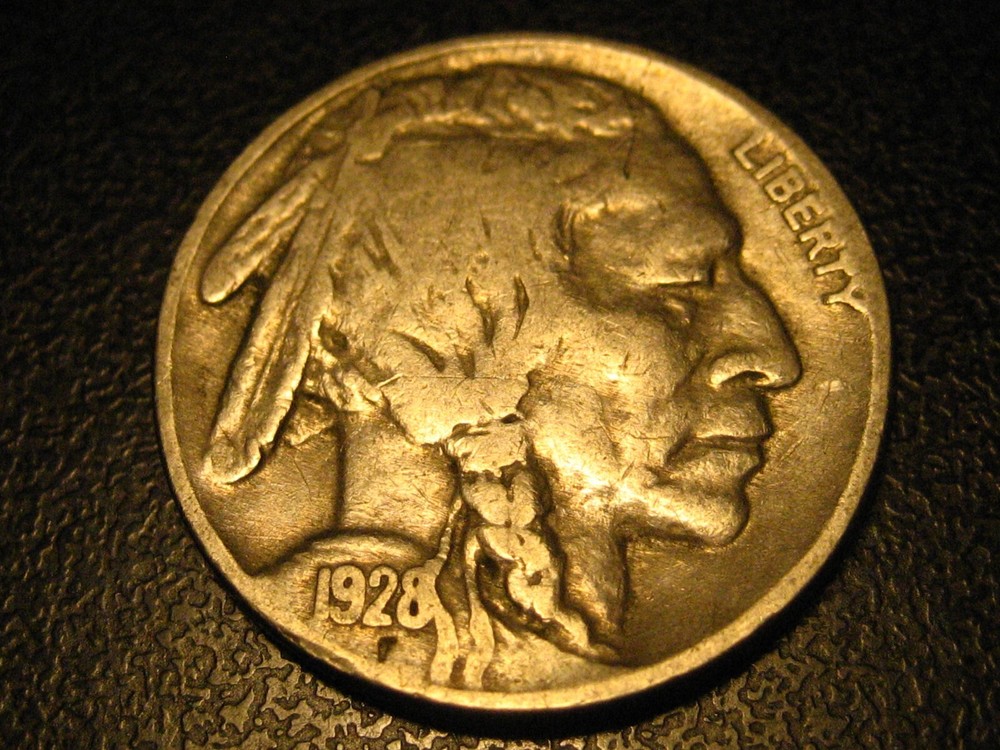 1928-P Buffalo Nickel BOLD FULL DATE
