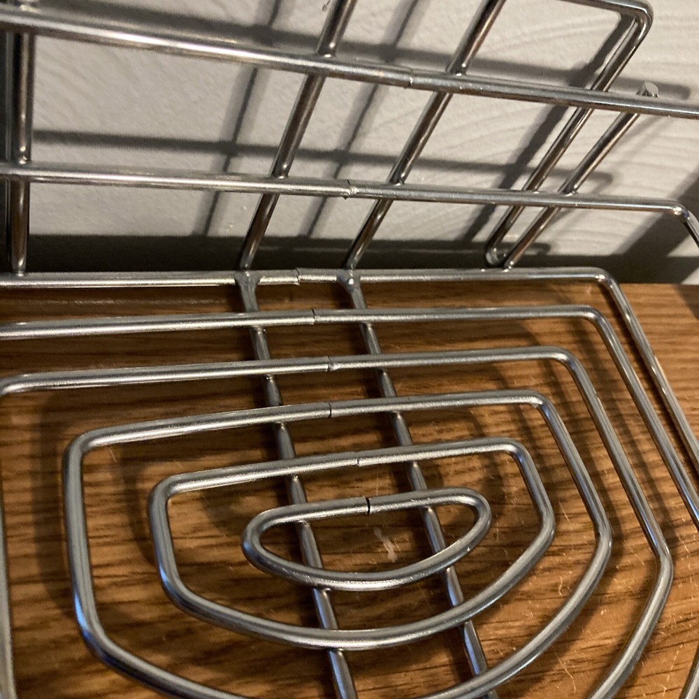 Tabasco Restaurant Wire Basket Condiment Caddy Menu holder