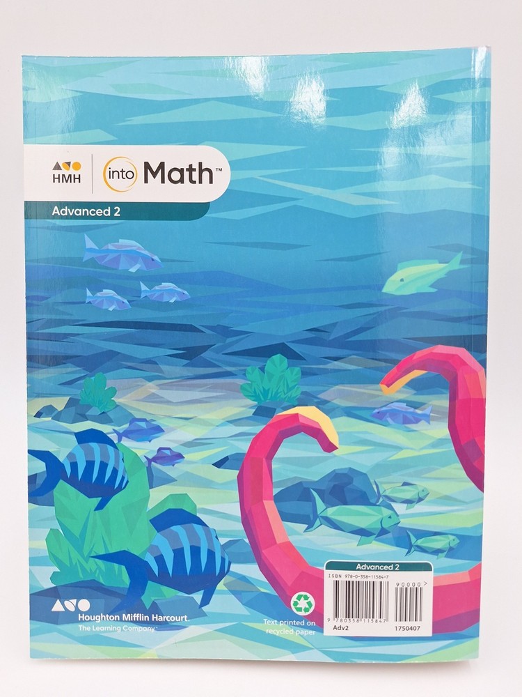 HMH Into Math Grade 7 Advanced 2 Consumable Student Edition 2020 - Brand New