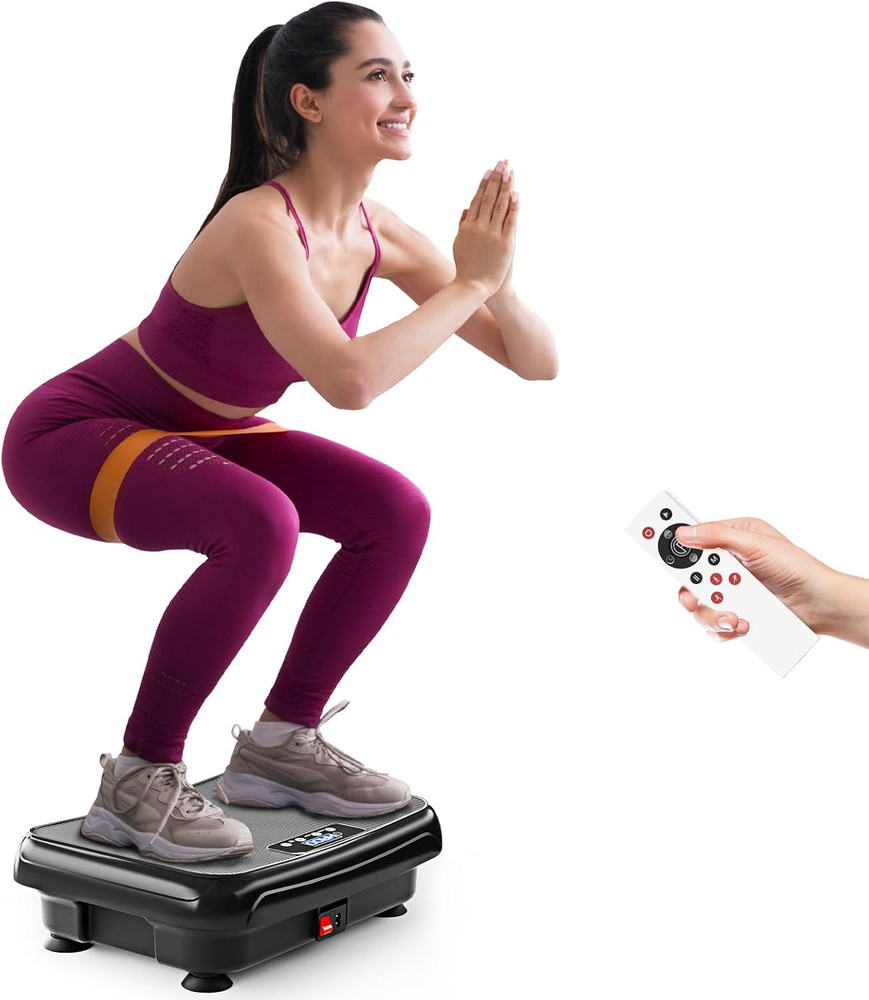 Vibration Plate Exercise Machine Mini Full Body Power Shake 400lbs Home