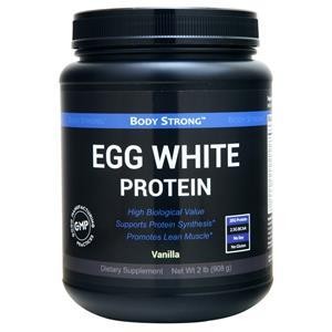 BodyStrong Egg White Protein Vanilla 2 lbs