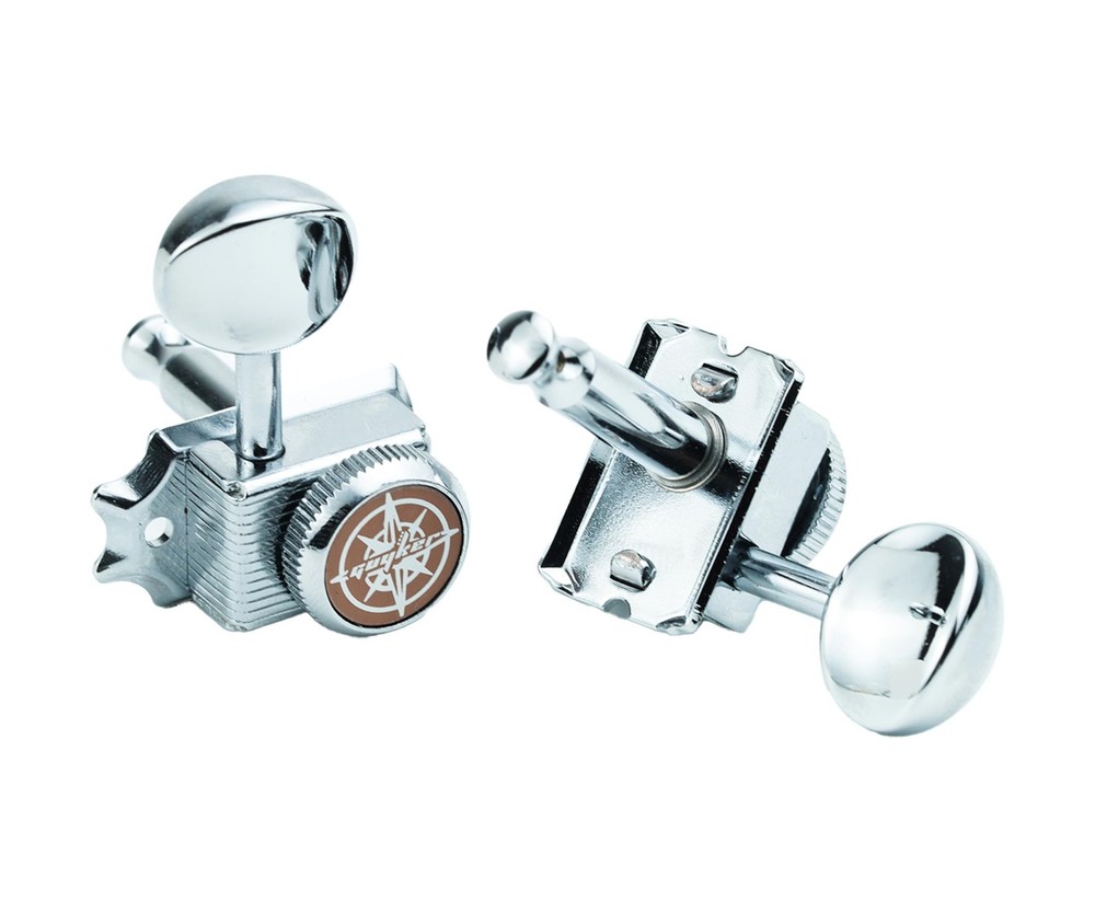 Guyker 6 Inline Vintage Guitar Lock String Tuners – Locking Tuning Key Peg