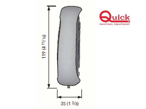Quick RRCH04 Remote Control Button for Sailing Anchor Boat 4 Channel